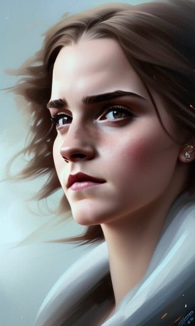 Emma Watson - AI Generated Artwork - NightCafe Creator