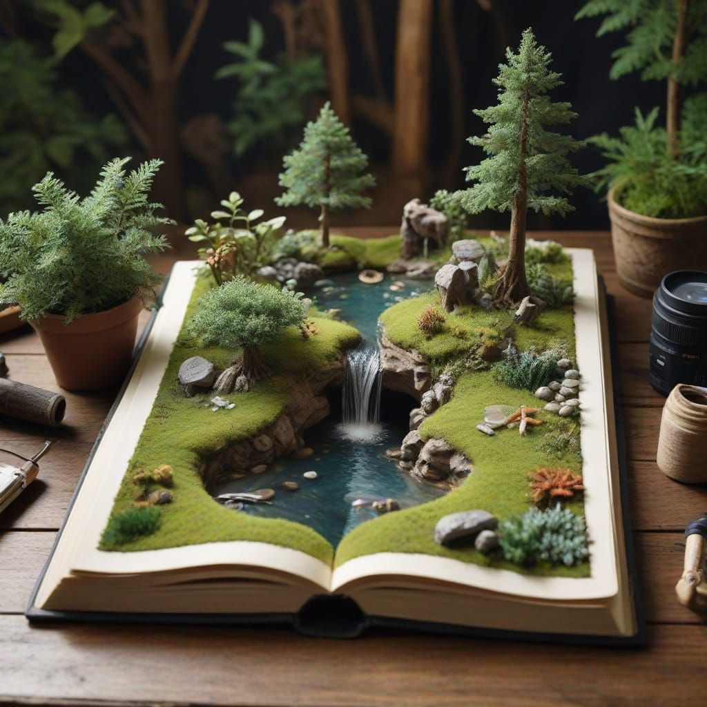 Open Book  by @DiscoKittie