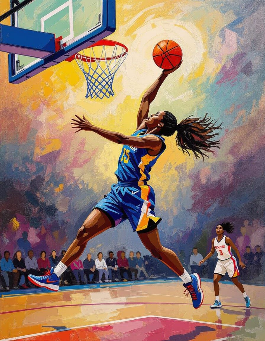 Elevates for the dunk!  by @Neverland