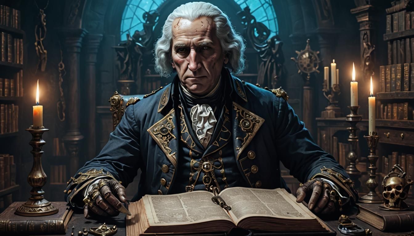 Necromancer George Washington.