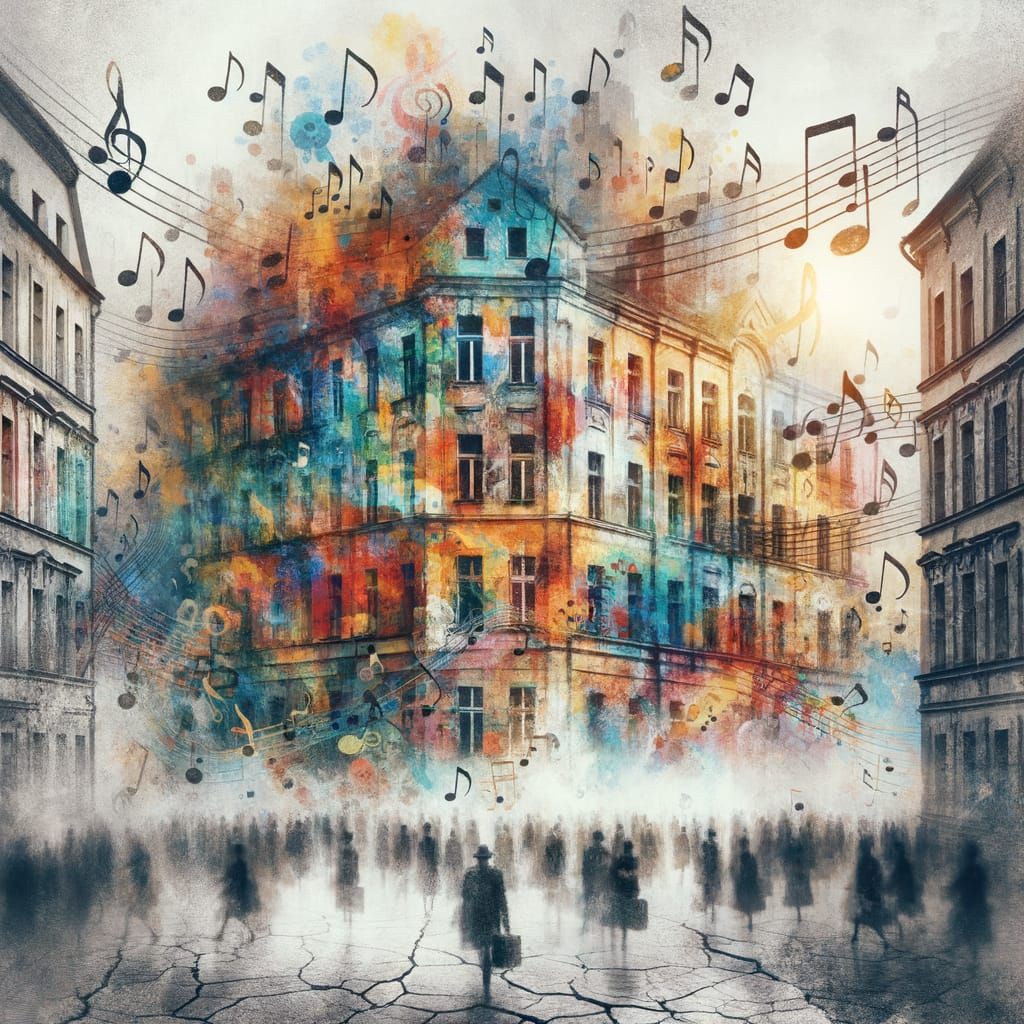 Music gives color to life.  by @Hannah