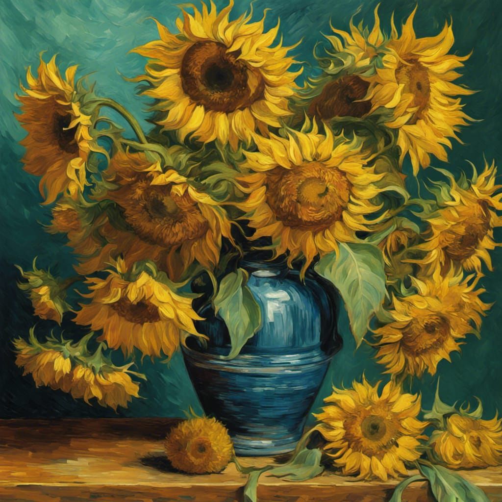 Sunflowers  by @ShanLanar