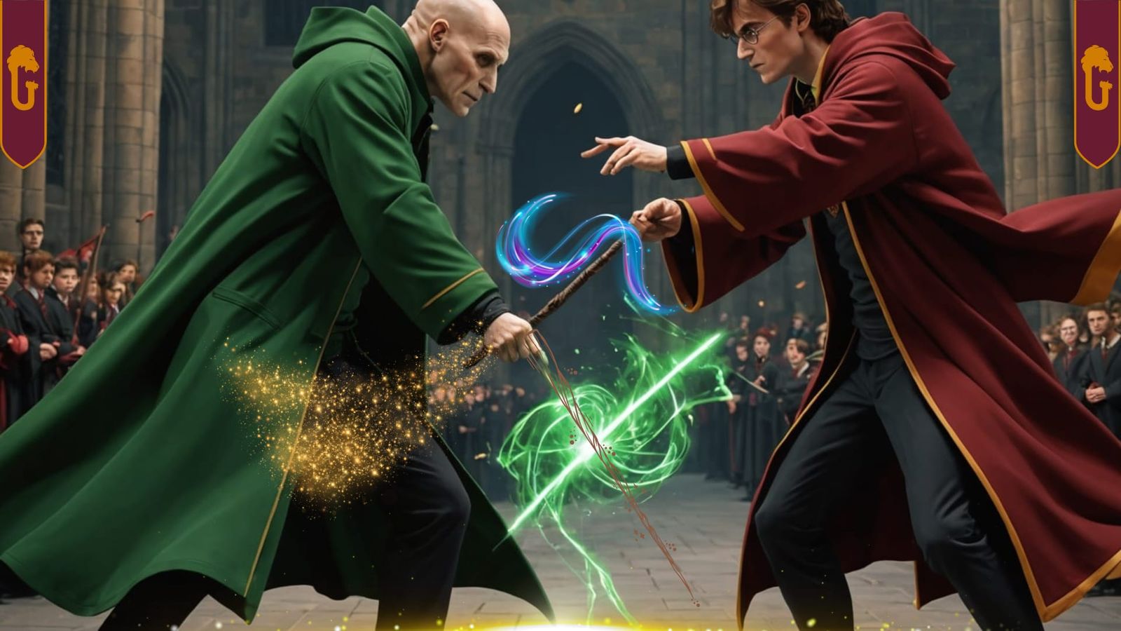 Voldemort Vs Harry Potter