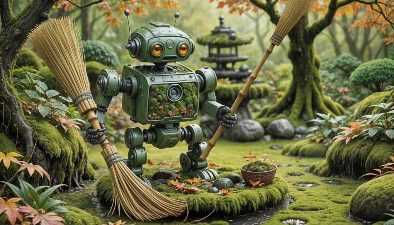 garden cleaning  by @Harmanna