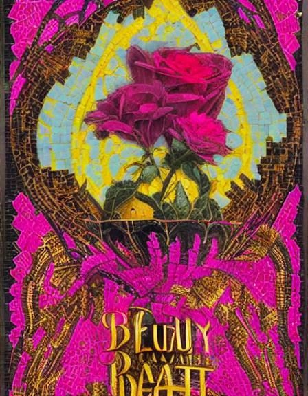 Poster of the film (Beauty and the Beast: 1.6), (hyperdetail...