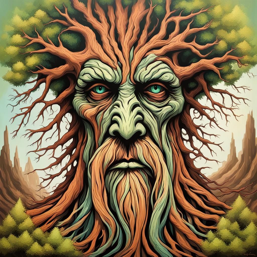 Magic Trees - AI Generated Artwork - NightCafe Creator