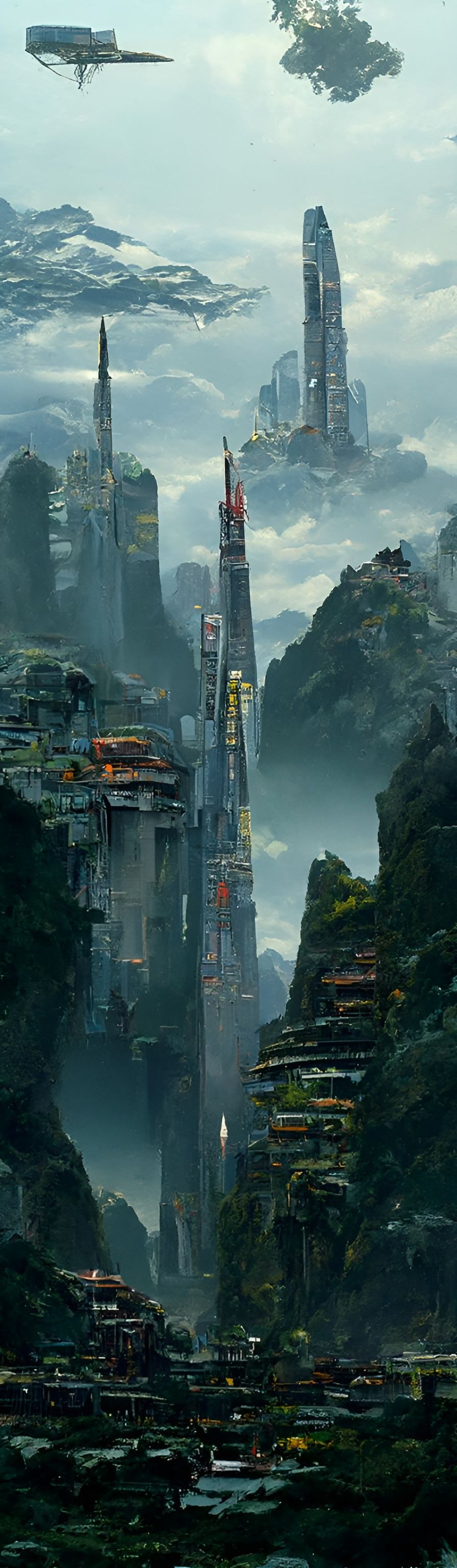 Delosate Civilisation: Mountains and Steel