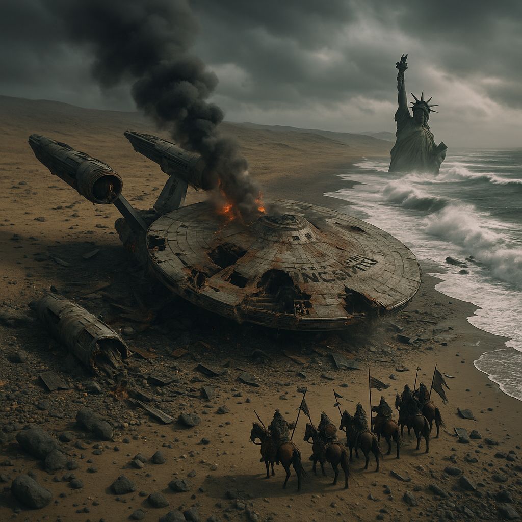 Star Trek: USS Enterprise - Planet Of The Apes  by @808SoopaFly