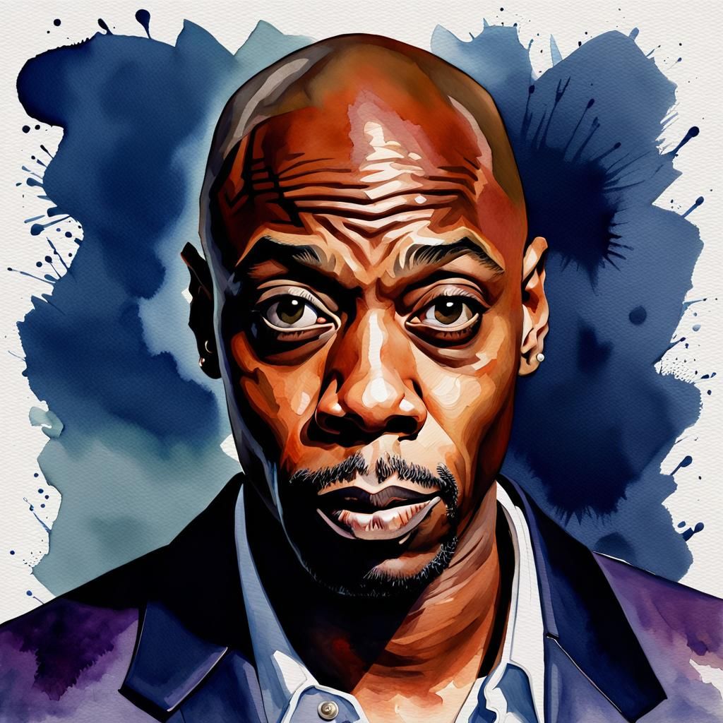 Portrait of Dave Chappelle - AI Generated Artwork - NightCafe Creator