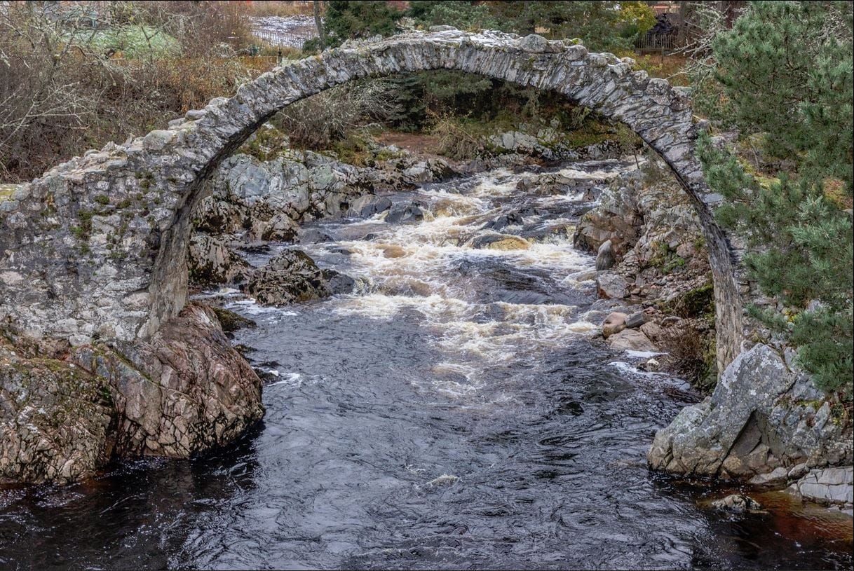 1717 Packhorse Bridge in Scotland