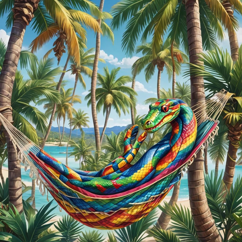 Hot day on the beach