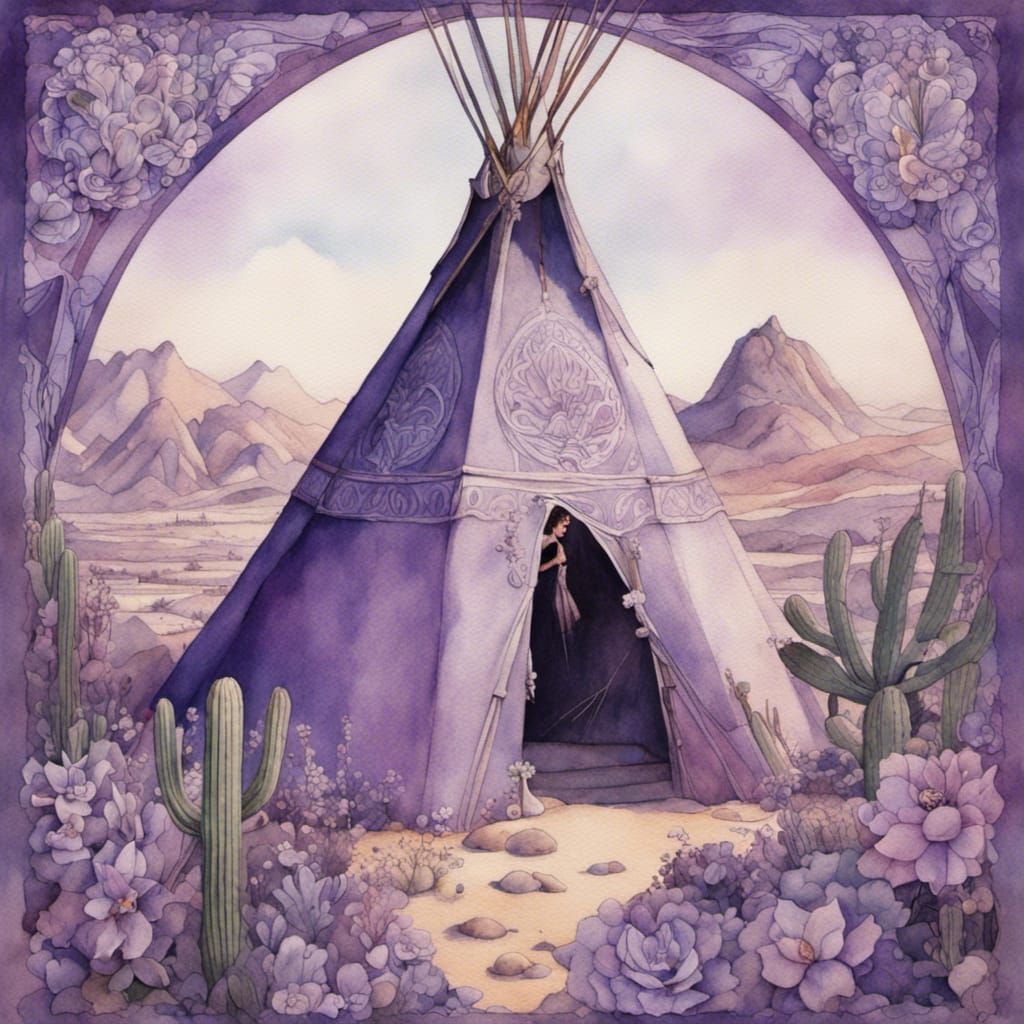 The violet teepee