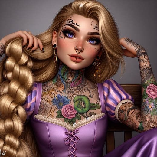 Rapunzel Dark Disney