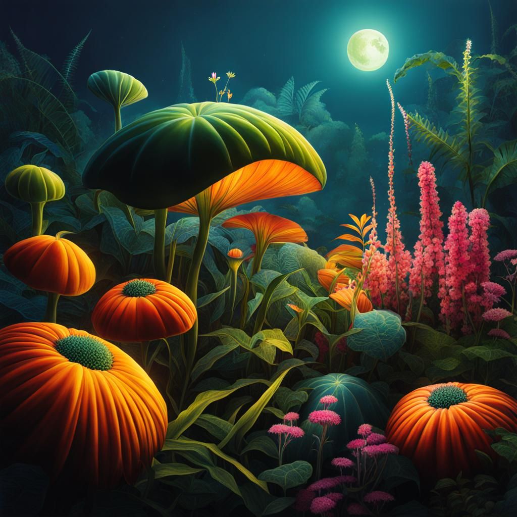 Magical plants  by @undefined