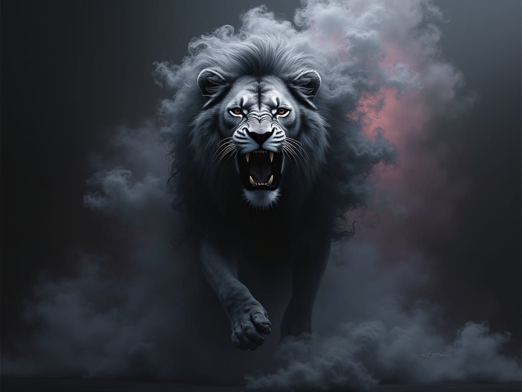 Coming out of the smoke 