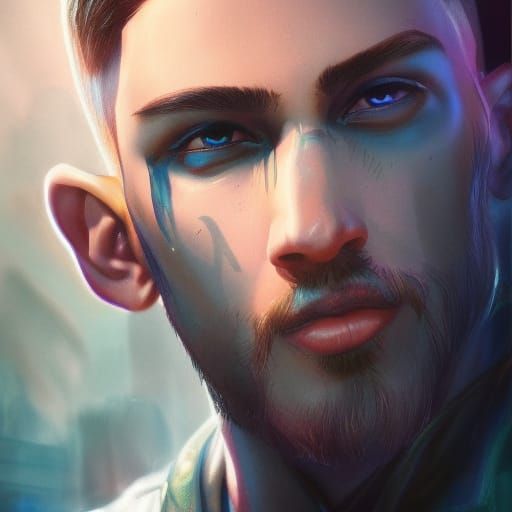 gabriel is gay - AI Generated Artwork - NightCafe Creator