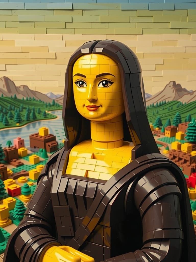 LEGO Lisa  by @James with no names