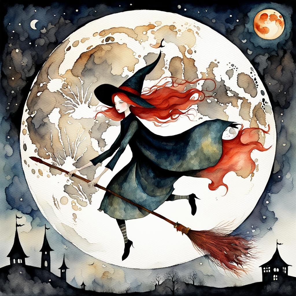 moon witch  by @Sara