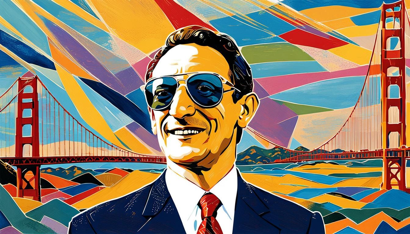 harvey milk, sunglasses, San francisco, golden gate BRIDGE I...