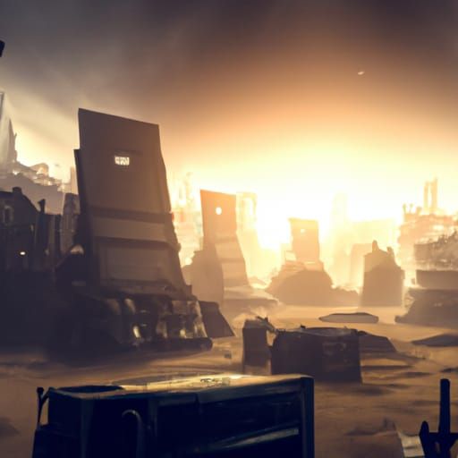 Post apocalyptic A World Without People