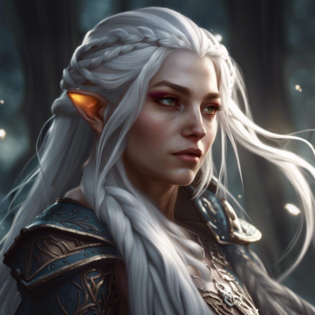 Nora, the elven princess - AI Generated Artwork - NightCafe Creator