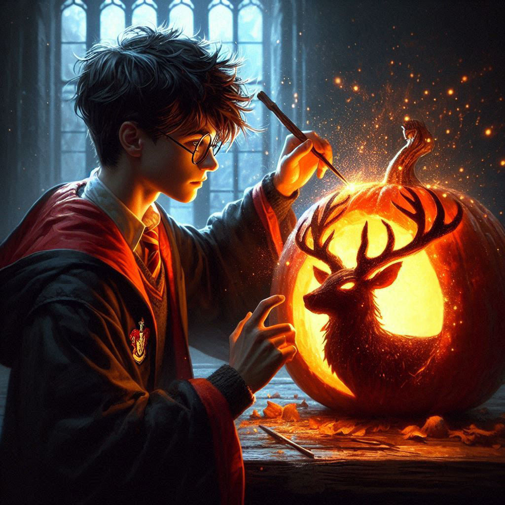 Harry Potter Pumpkin Carving