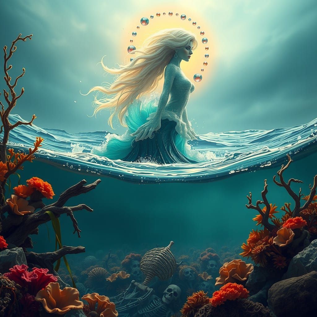 Siren of the Sea  by @LilacVenom