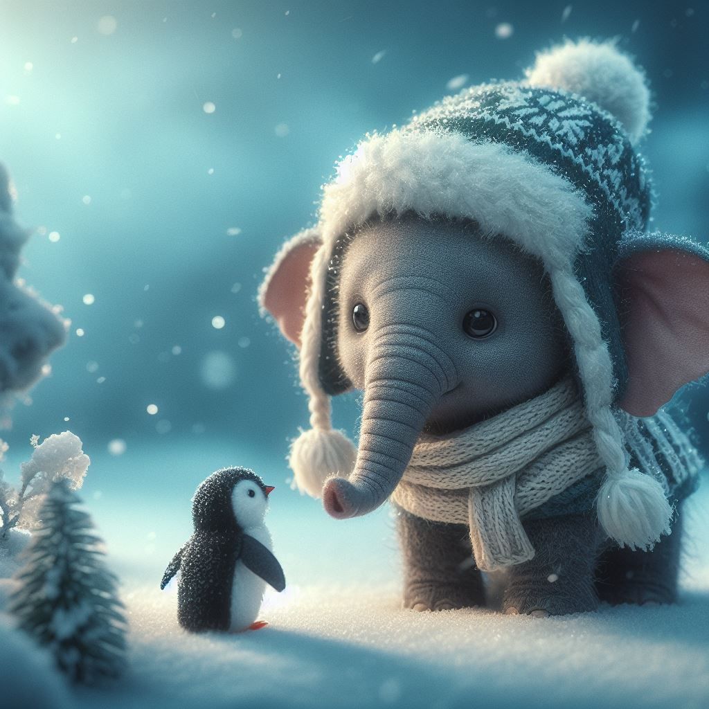 Fuzzy And His Cool Friend