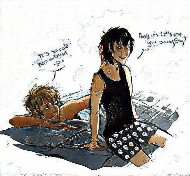 Stop u with the "sunny boy" you sound old- ToT