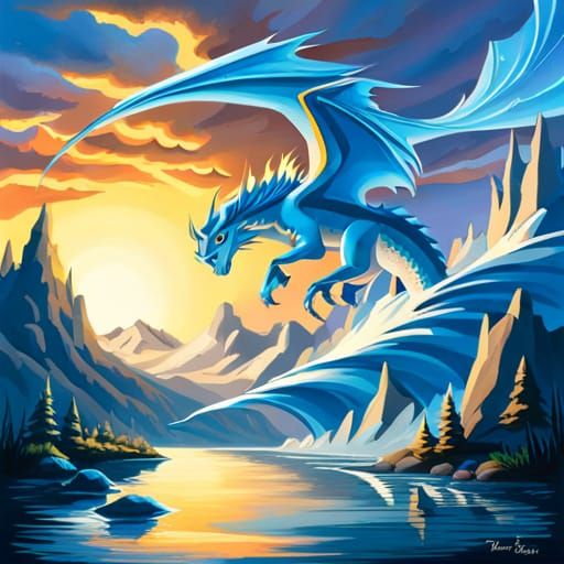 Ice dragon