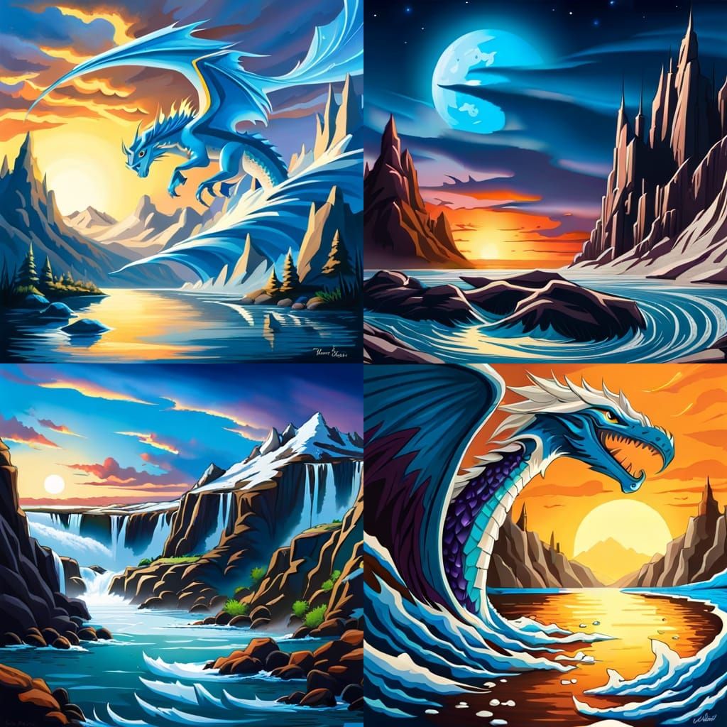 Ice dragon