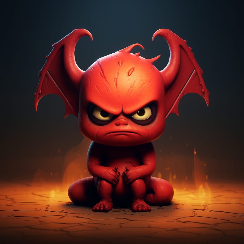 Grumpy Devil