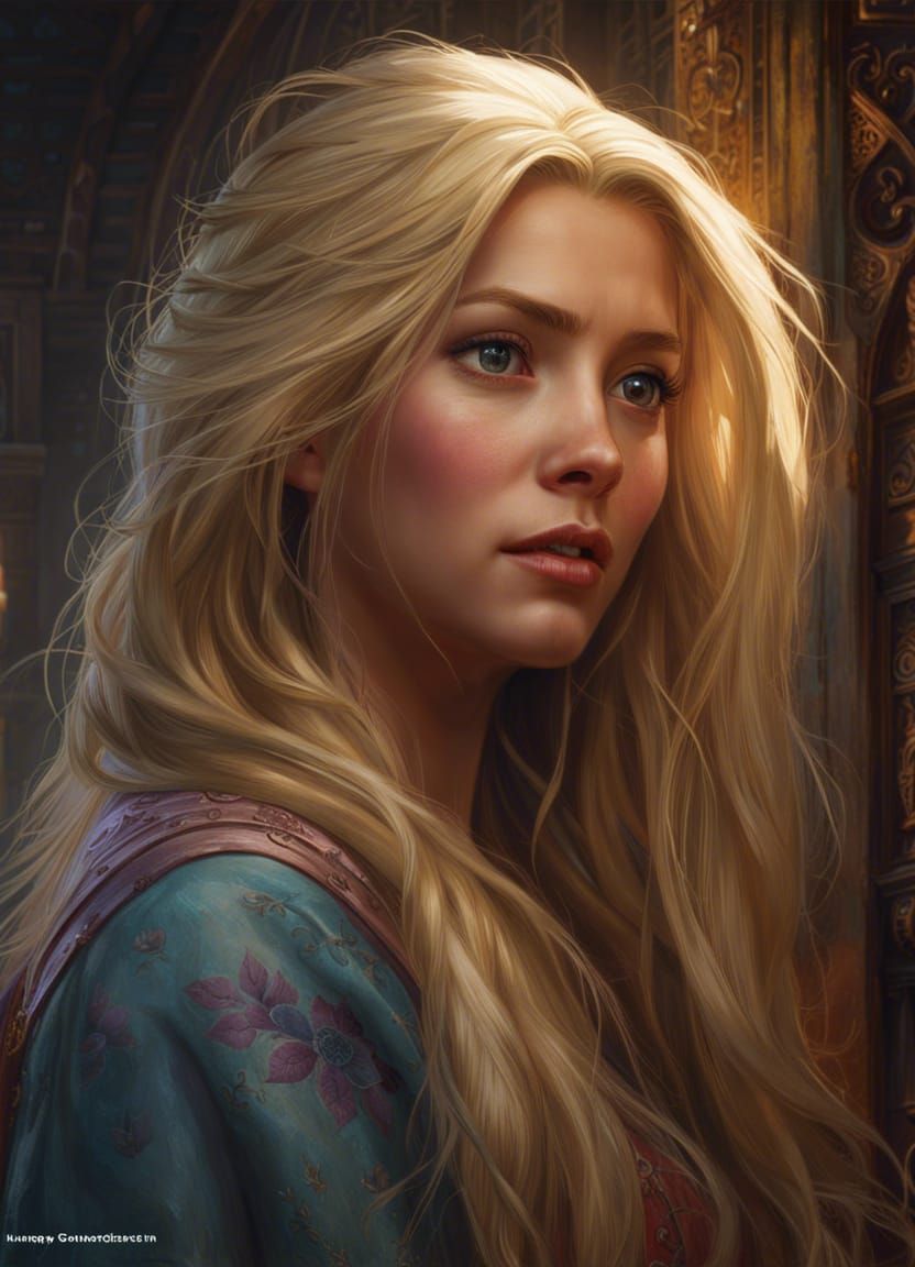 Rapunzel - AI Generated Artwork - NightCafe Creator