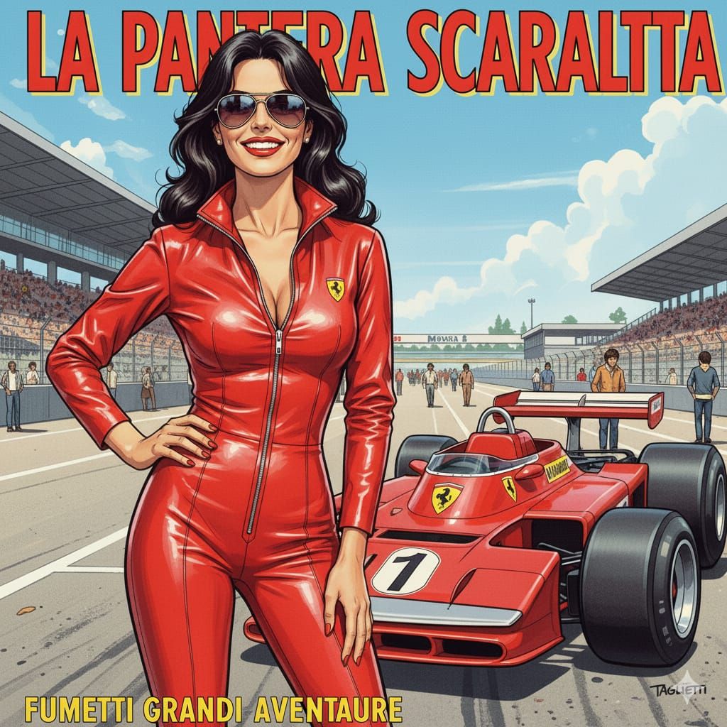 Italian F1 Fan on Fumetto Cover #1