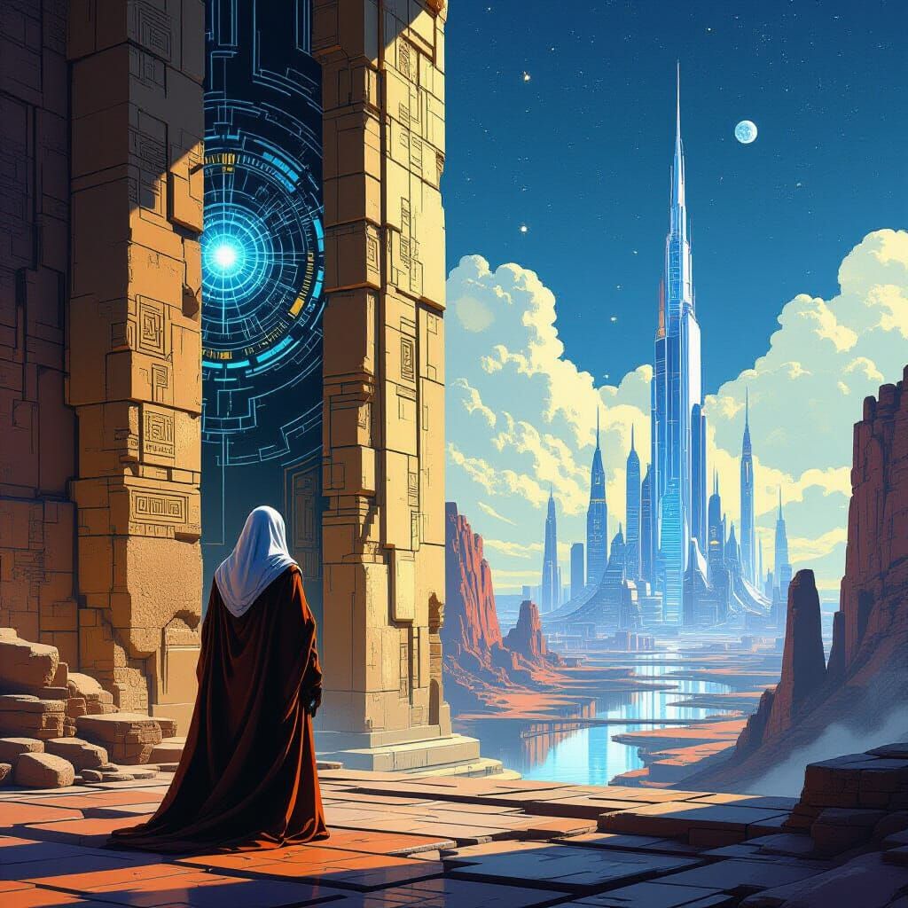 Temporal Conduit Bridging Eras