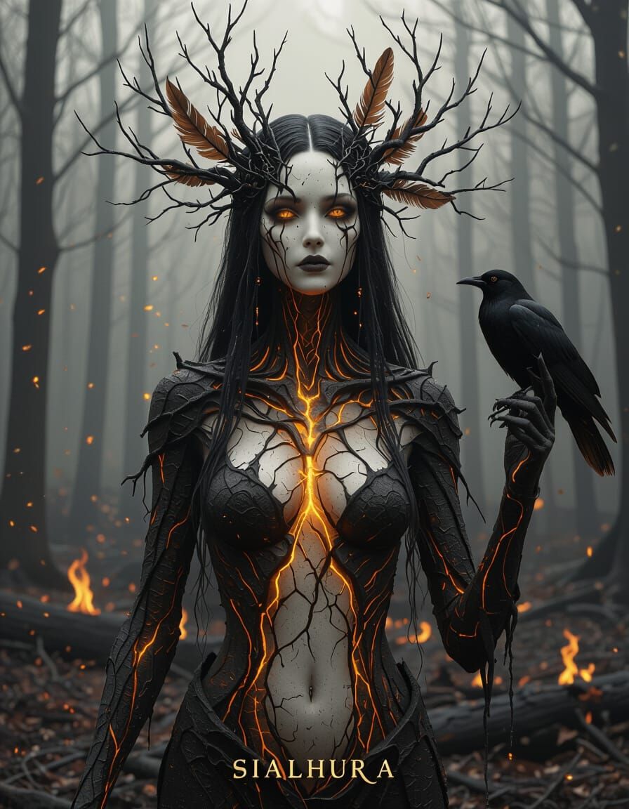 “Sialhura, la Voz de las Cenizas”  by @nexus