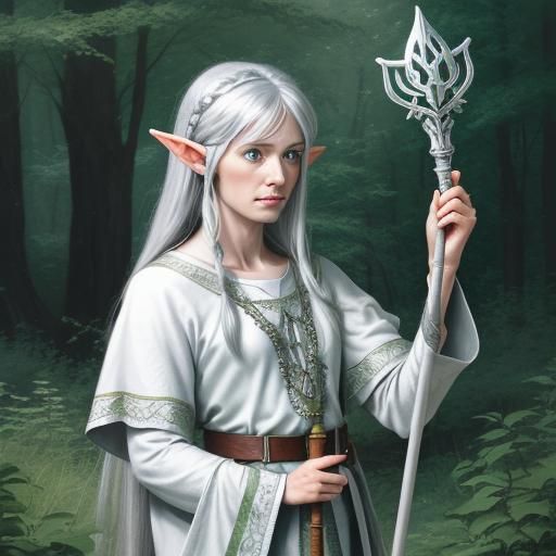 Study of An Elf #5