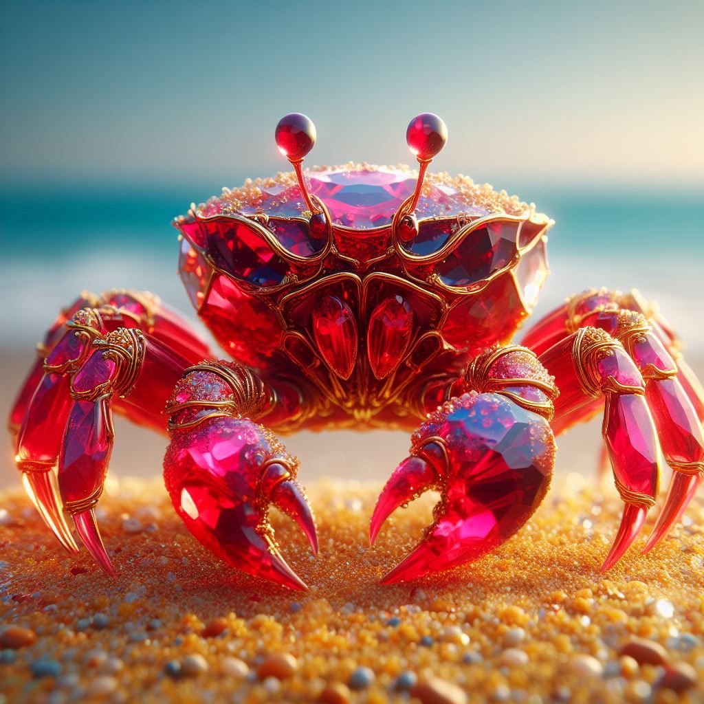 Ruby crab ol golden sand