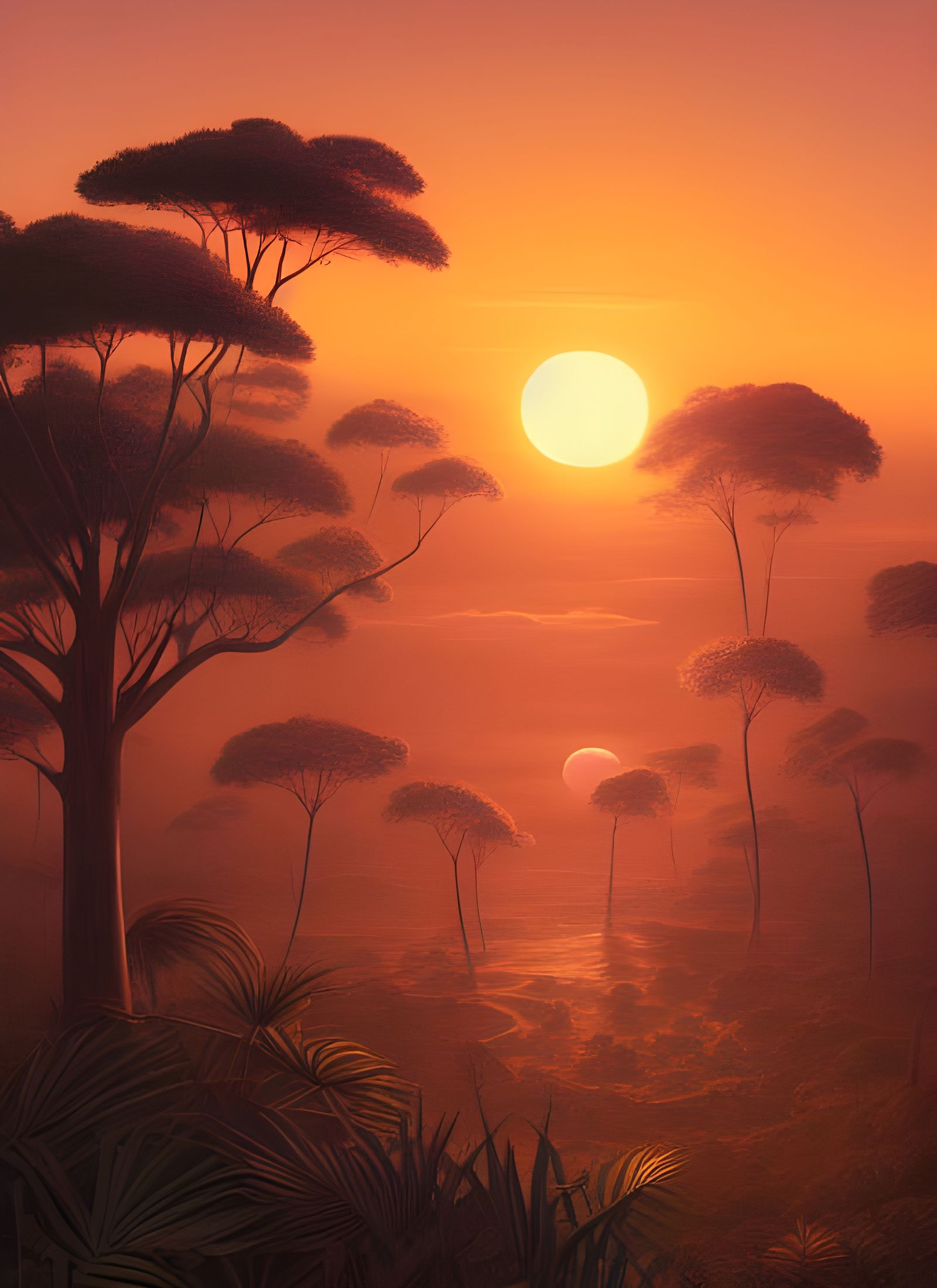 Sunset Over Madagascar undefined