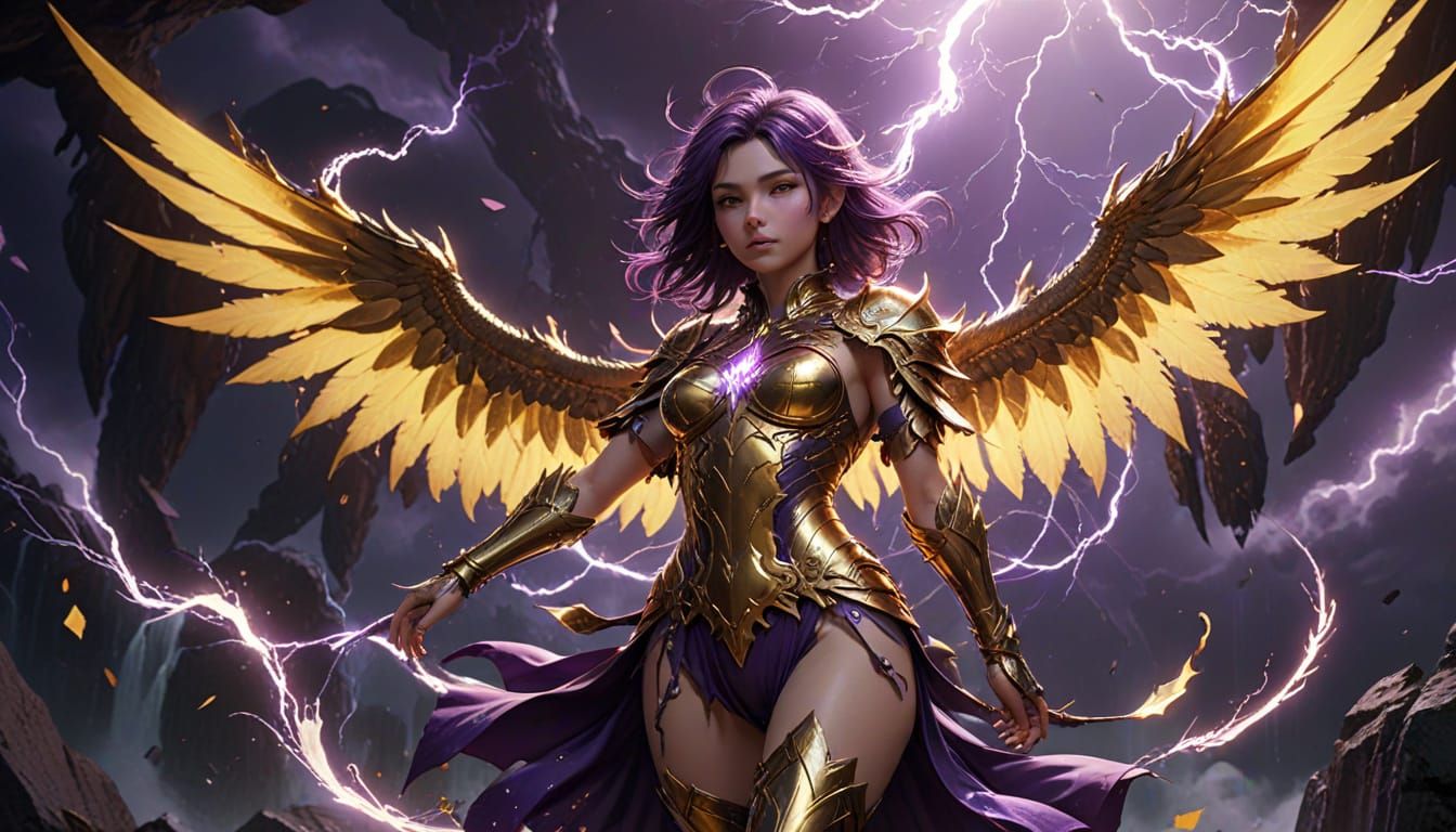 Aashani the Storm Dragoon