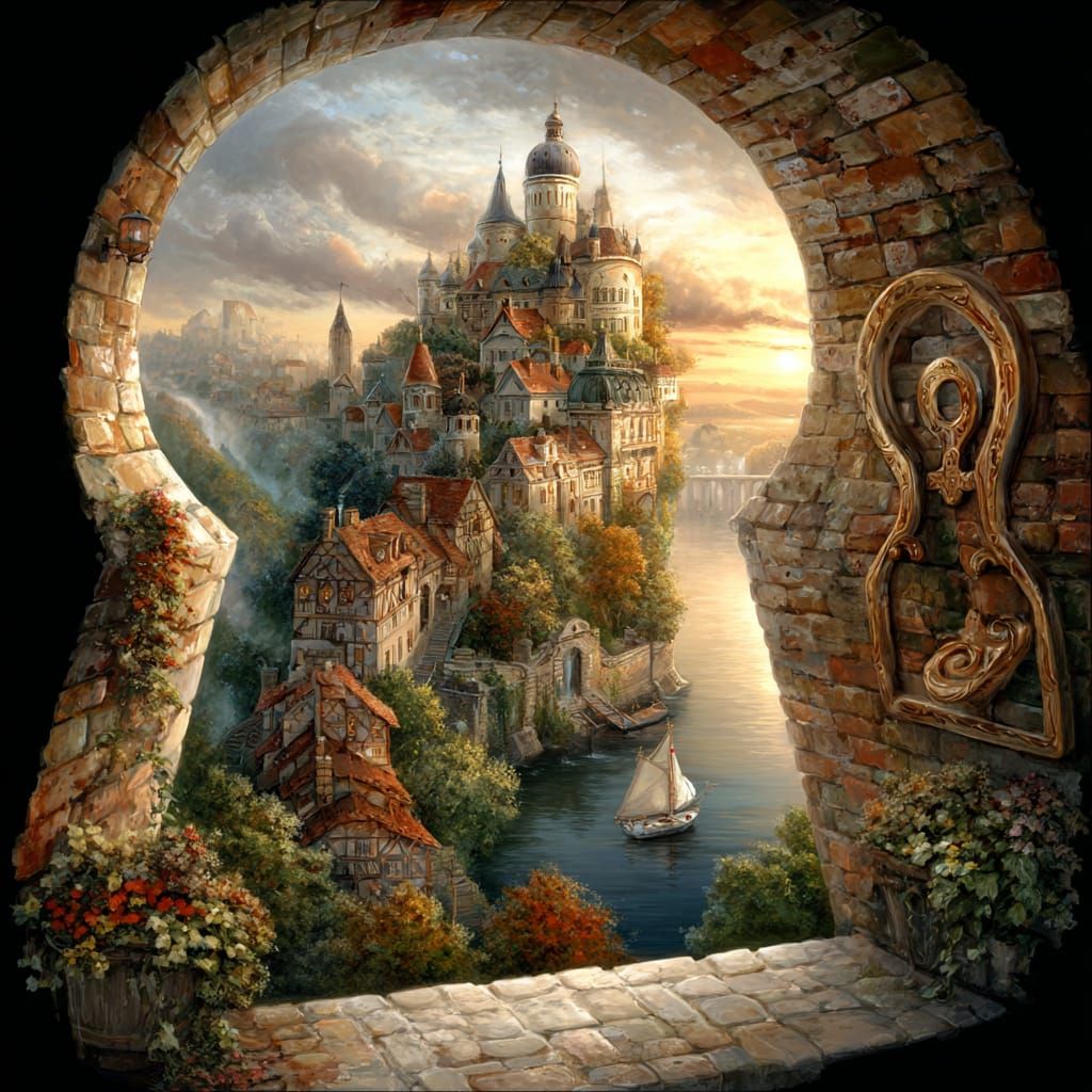 Room with A View   by @Midnighte