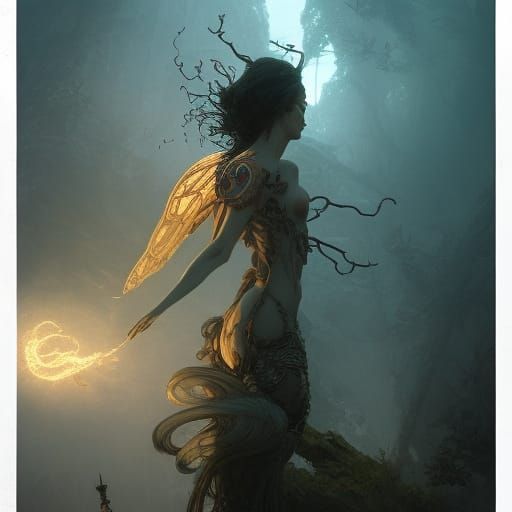 Butterfly monster