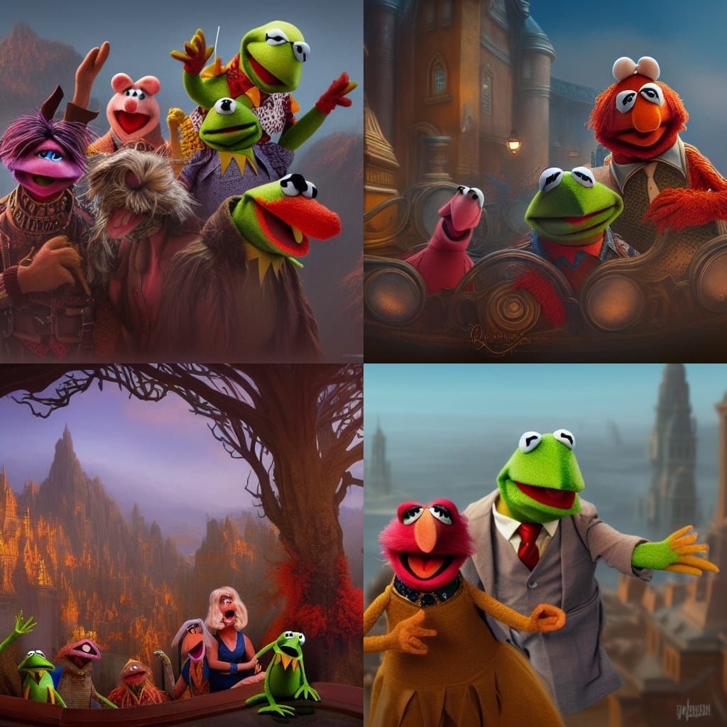 The Muppets Ai Generated Artwork Nightcafe Creator