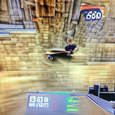 Tony Hawk Doing a 900 😲