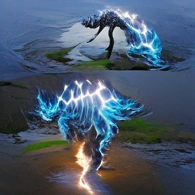 Lightning Elemental Creature