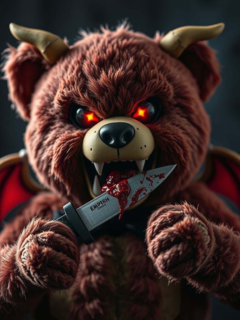 there's something wrong with my teddy bear