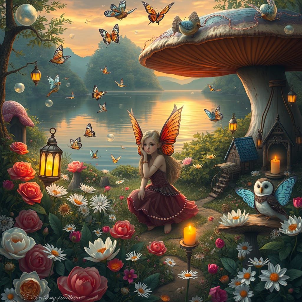 Mushroom fairy