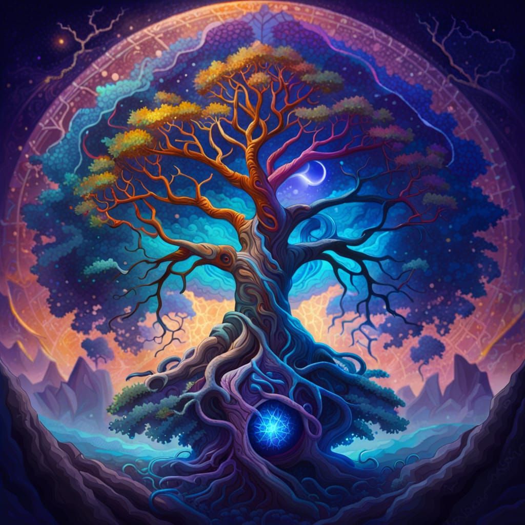 The World Tree - AI Generated Artwork - NightCafe Creator