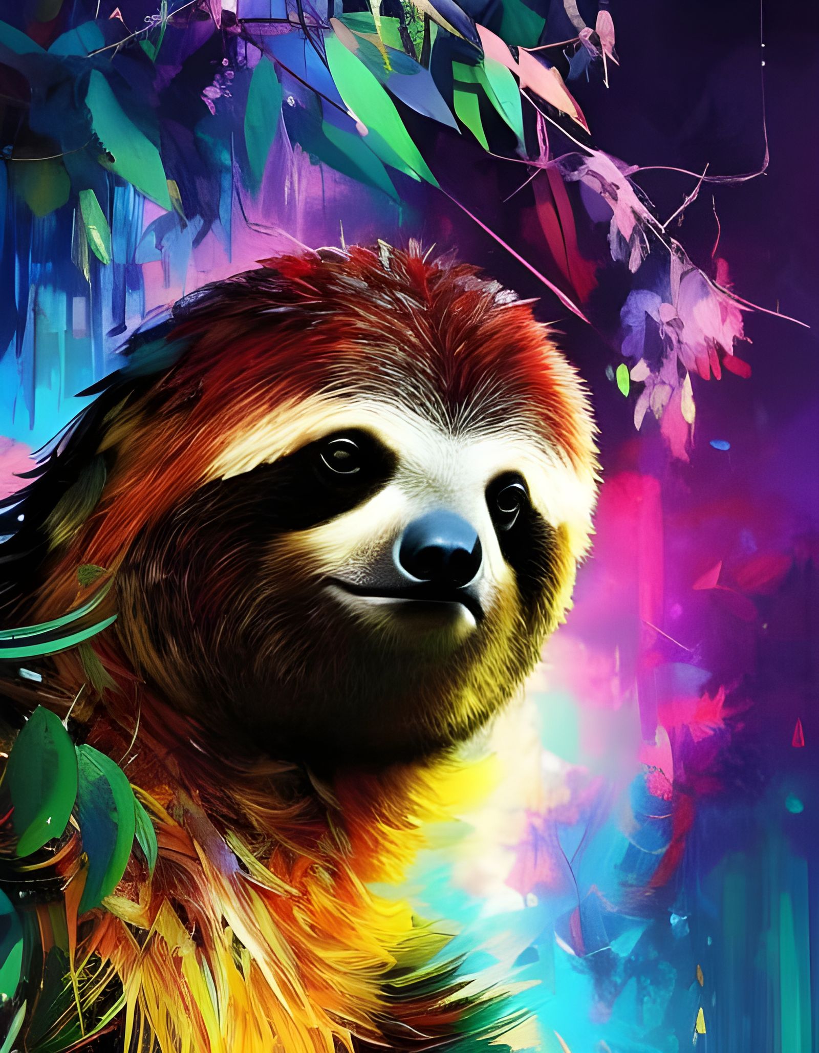 Patience is the Road to Wisdom -Sloth  by @Miguelito101