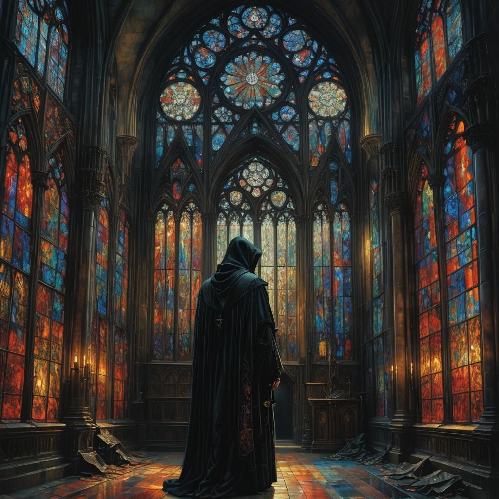 Gothic Portrait  by @Kallistratia